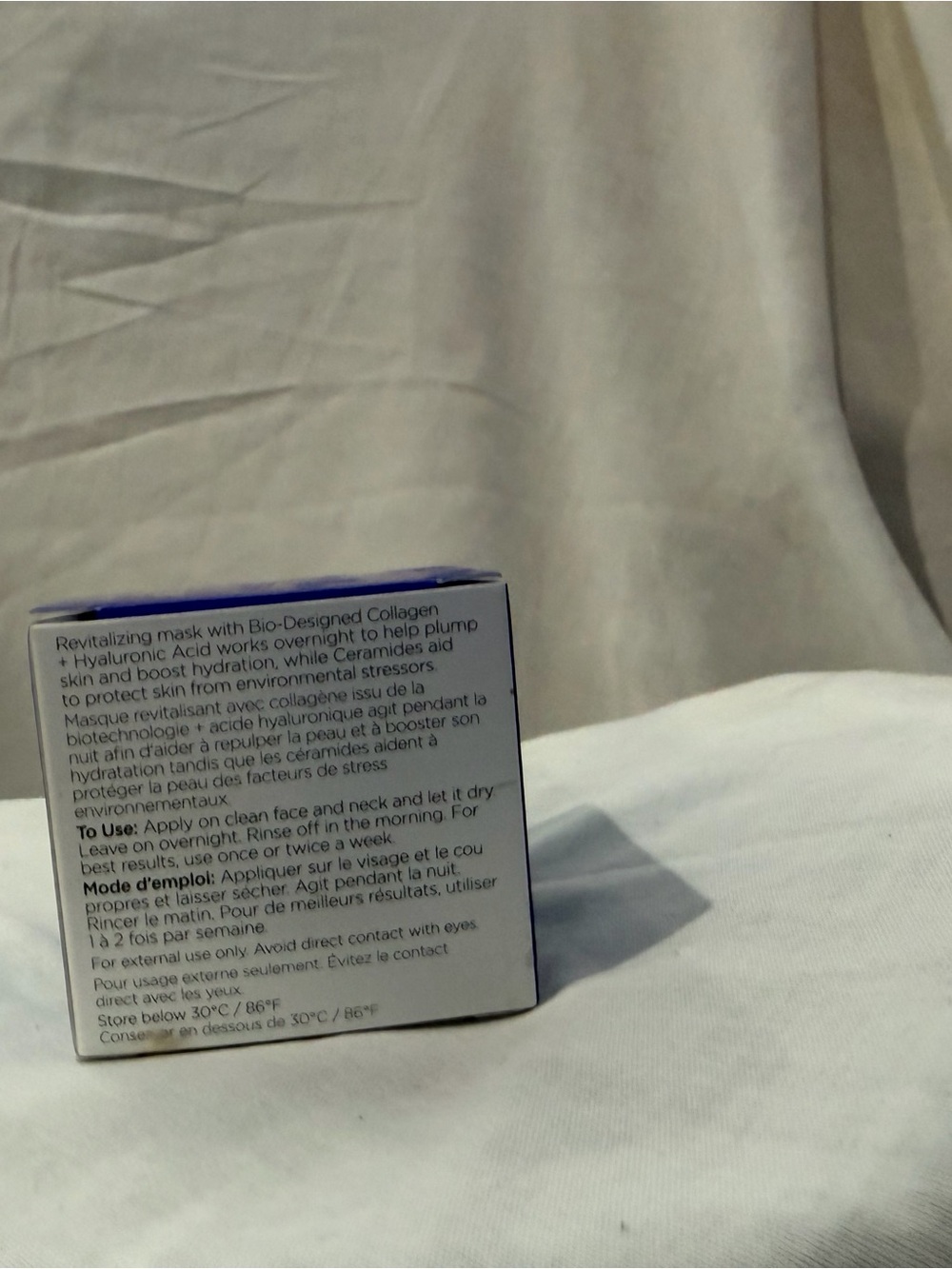 Revitalizing Sleeping Mask - Deep Hydration (Blue/White) - Picture 3 of 6